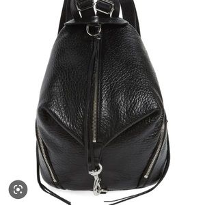 Rebecca Minkoff small Julian backpack in black leather